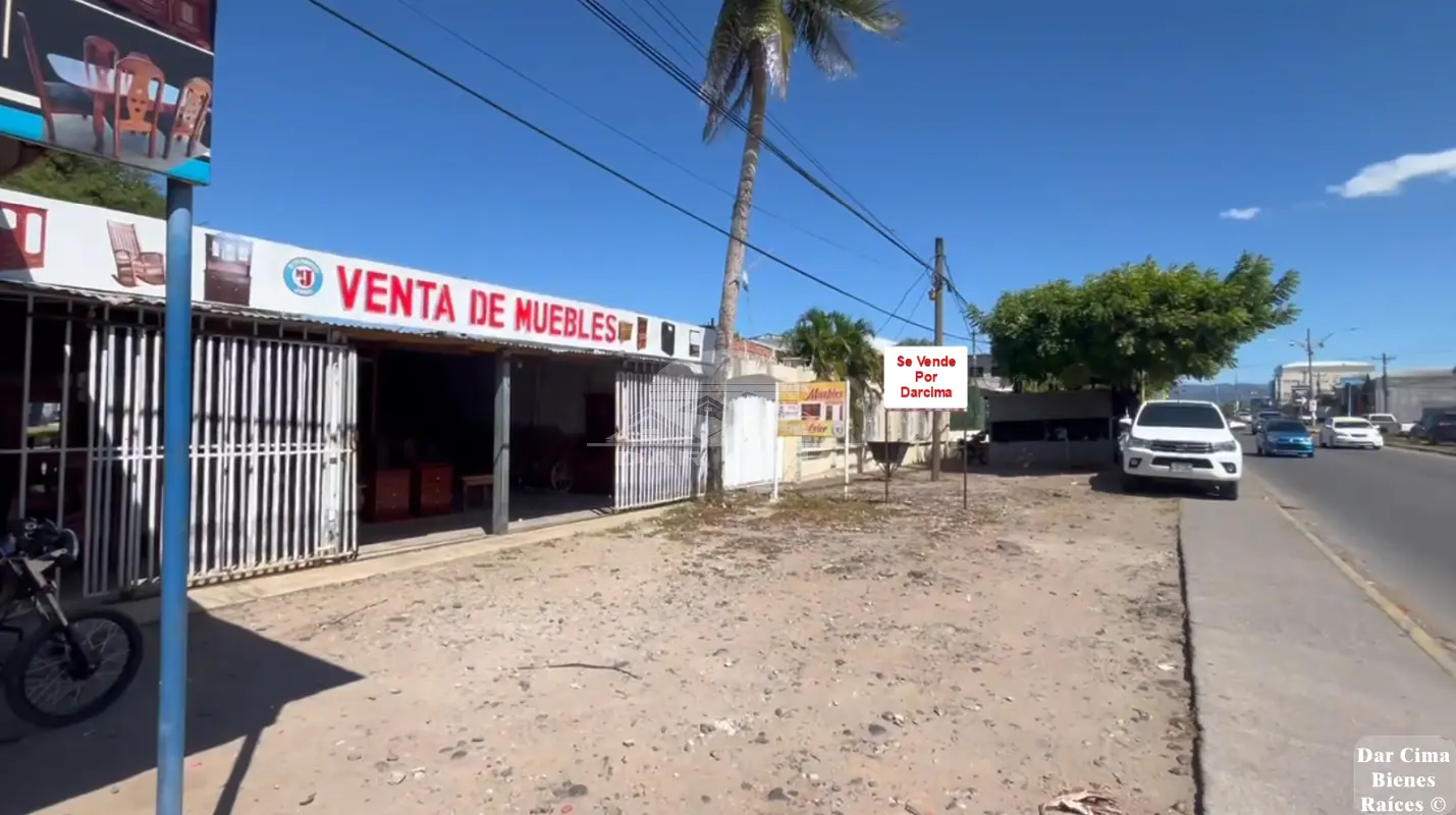 Se vende terreno comercial en Choluteca